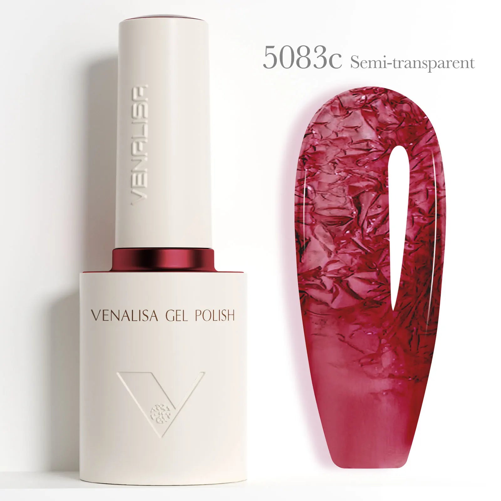 Esmalte de Gel Vegano 10 ml – Colores de Verano, Semi-Transparente, Libre de HEMA/TPO