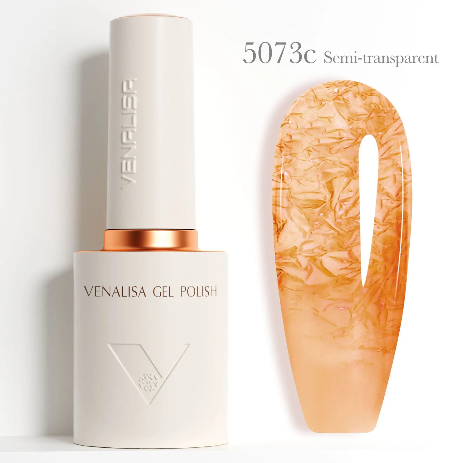 Esmalte de Gel Vegano 10 ml – Colores de Verano, Semi-Transparente, Libre de HEMA/TPO