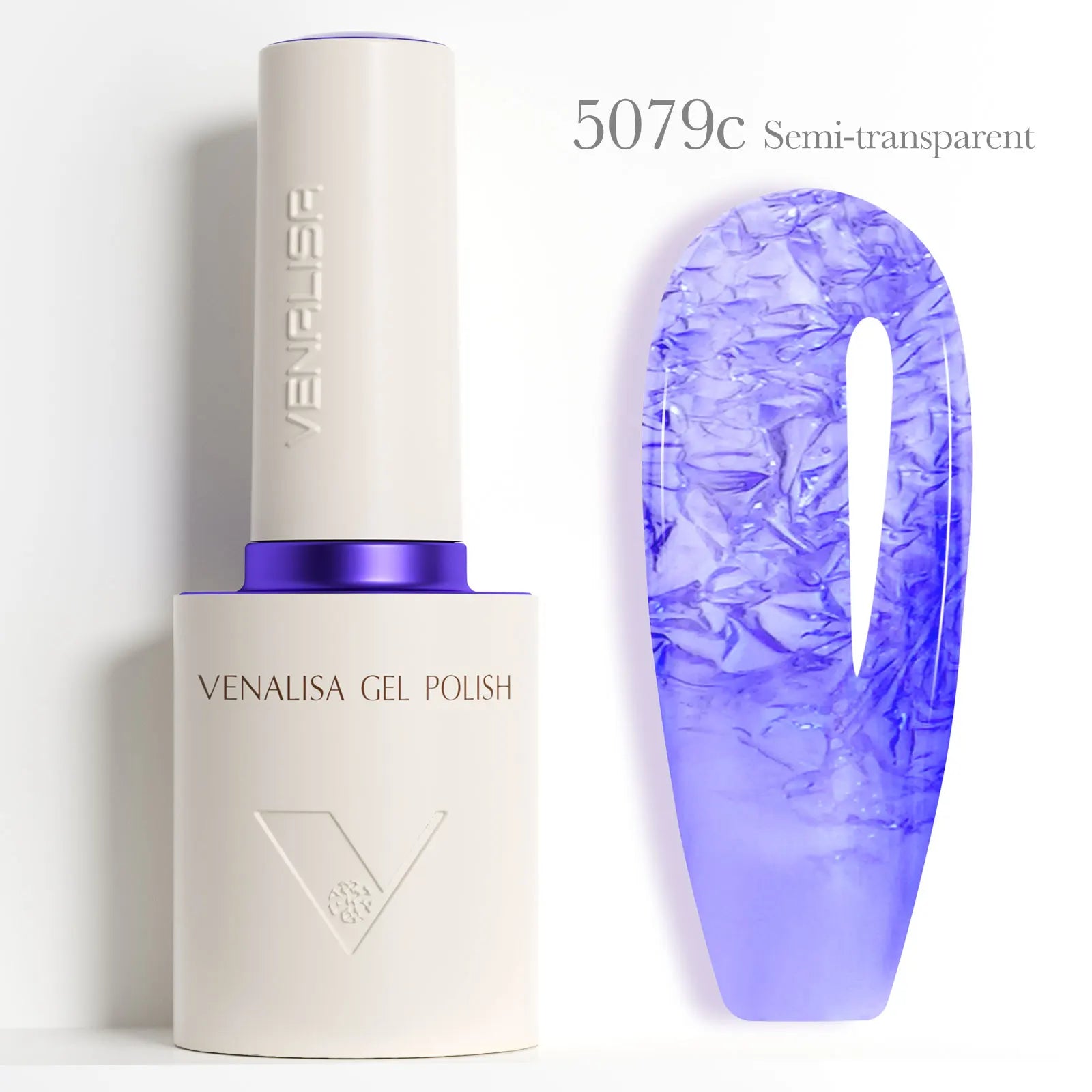 Esmalte de Gel Vegano 10 ml – Colores de Verano, Semi-Transparente, Libre de HEMA/TPO