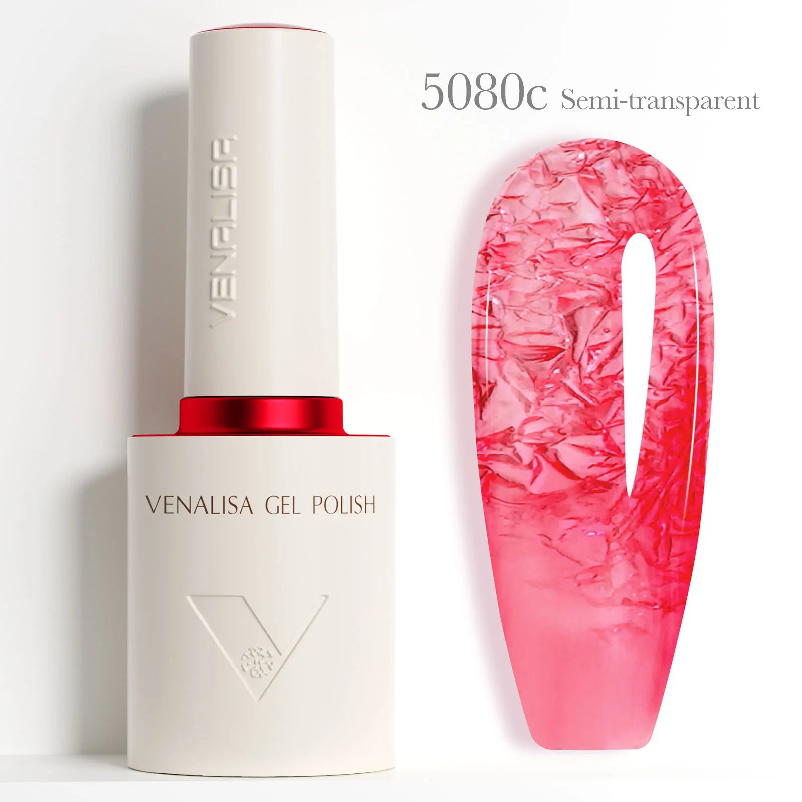 Esmalte de Gel Vegano 10 ml – Colores de Verano, Semi-Transparente, Libre de HEMA/TPO