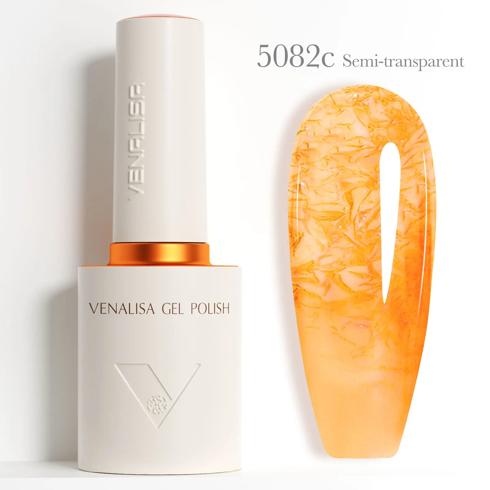 Esmalte de Gel Vegano 10 ml – Colores de Verano, Semi-Transparente, Libre de HEMA/TPO