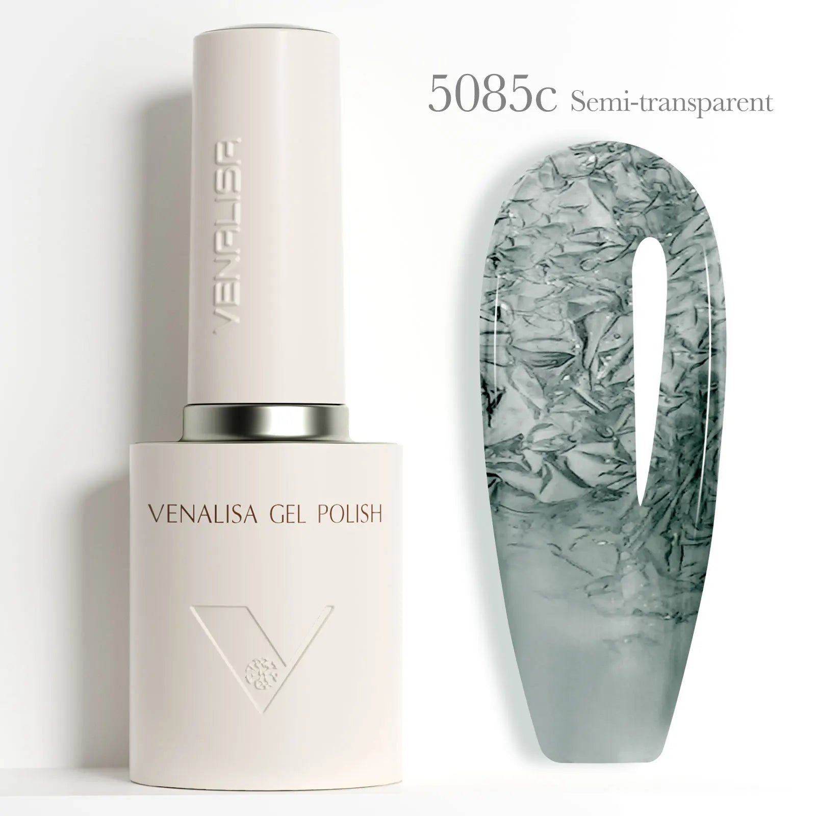 Esmalte de Gel Vegano 10 ml – Colores de Verano, Semi-Transparente, Libre de HEMA/TPO