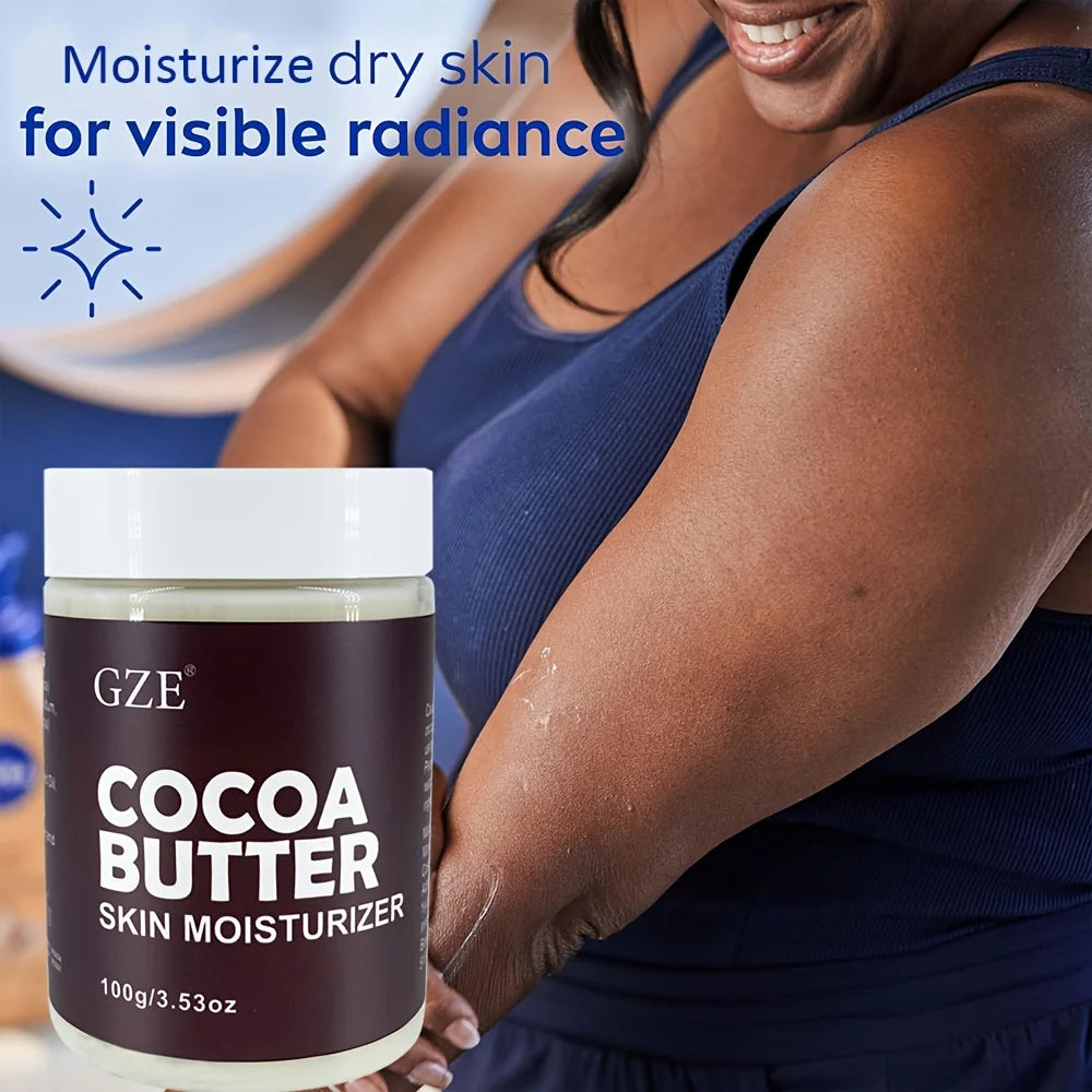 Crema Corporal Nutritiva de Manteca de Cacao – Hidratación Profunda para Piel Suave y Radiante