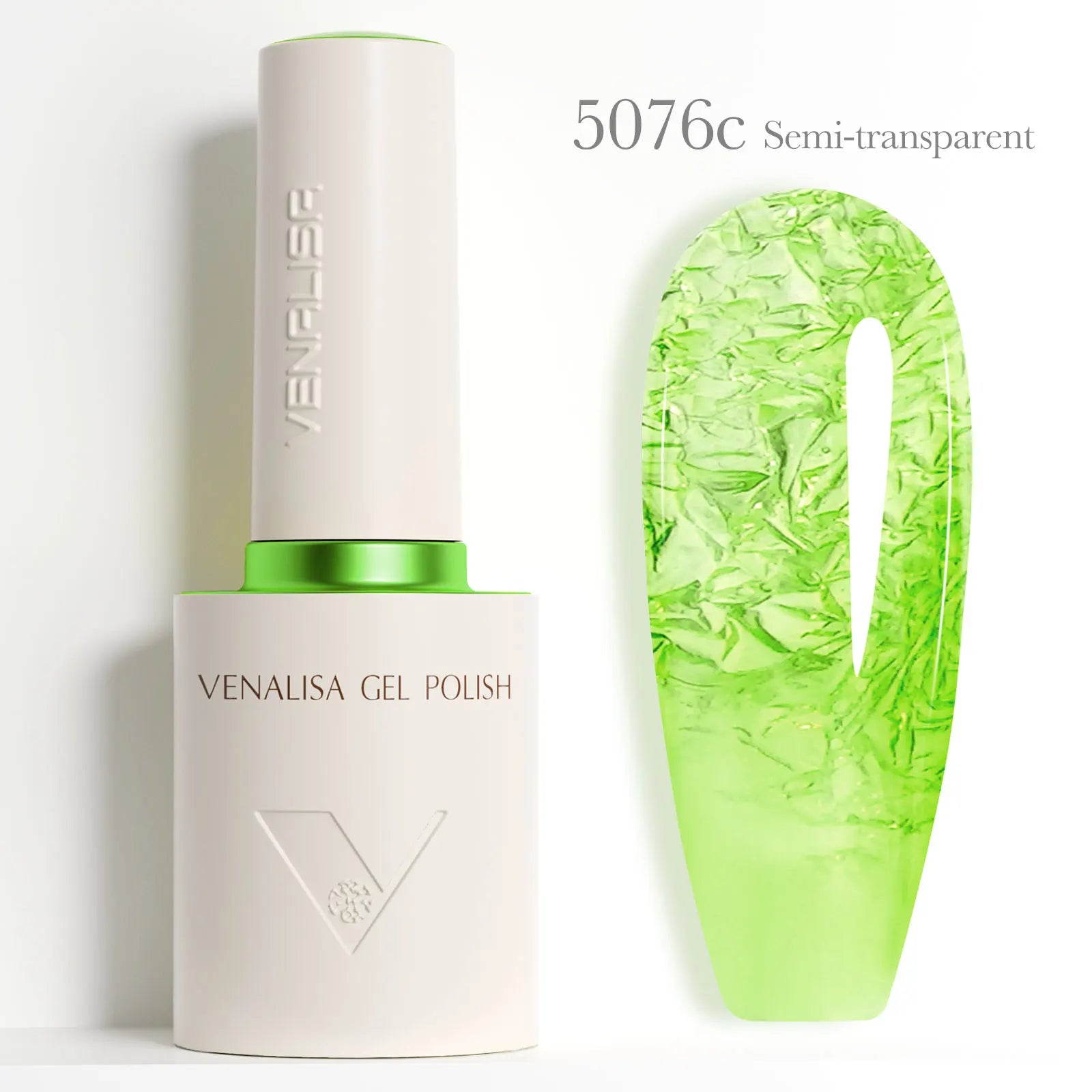 Esmalte de Gel Vegano 10 ml – Colores de Verano, Semi-Transparente, Libre de HEMA/TPO
